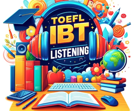 TOEFLリスニングを3か月で向上する方法教えます 留学を目指すTOEFL ibt独学にお金のかからない学習法を イメージ1