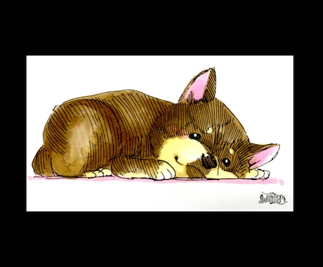 大事な動物家族さんのイラストをカラーで描きます 可愛い我が子をイラストで残しませんか イメージ1