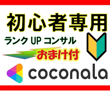 ココナラ初心者限定⭐️ランクUPサポートします 1ケ月間個別サポート。お悩み解決！全部教えます！おまけ付き。 イメージ2