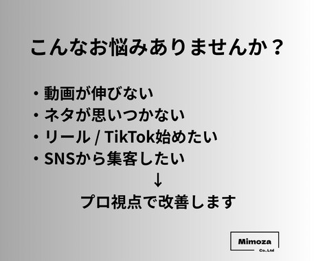 Instagram/TikTok運用相談ます SNSショート動画の企画・戦略をプロ視点で設計します イメージ2