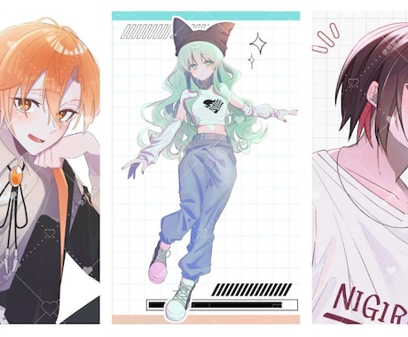 イラストオーダー受け付けます 夢絵・TRPG・商用利用ok！ご相談ください イメージ2