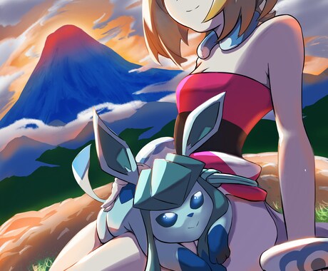 アニメ調イラストを作成致します じっくりお話しお伺いします！アイコン、イラストなんでもどうぞ イメージ2