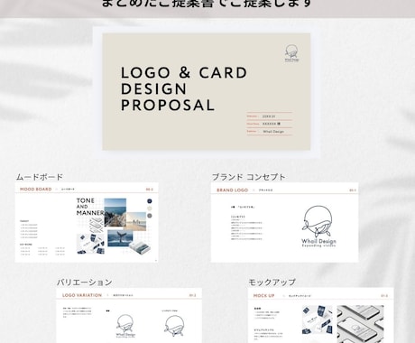 世界観が揃う『ロゴと名刺』をセットで制作致します はじめの一歩に、信頼されるデザインを!!! イメージ2
