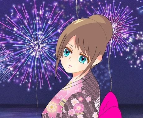 あなただけのSNS用、配信用のアイコンを作ります 男性キャラ◎女性キャラ◎小物◎背景◎ 何でもご相談下さい イメージ2