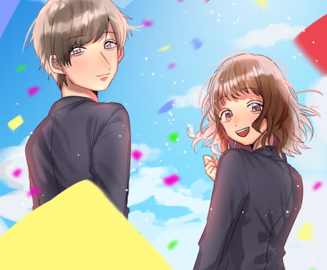 えつこここのこのイラストオーダーいたします あなたの理想を絵にしましょう。 イメージ1