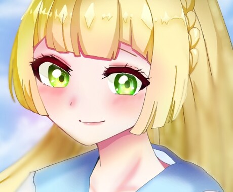 ラノベ風のアイコンかきます ラノベみたいな萌える女の子のアイコンいかがですか イメージ2