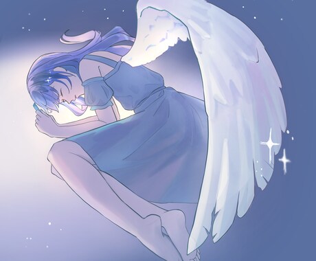 一枚絵・アイコン・立ち絵制作など承ります 空気感を大切に目的に合わせたイラストを制作します イメージ2