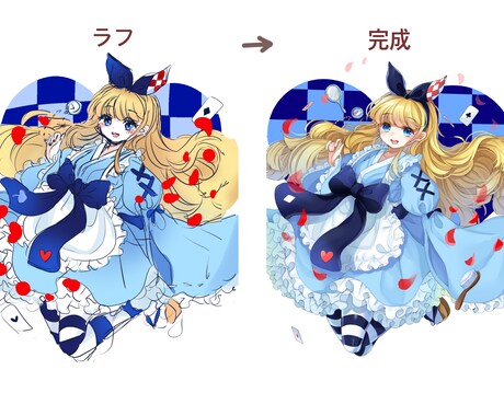 イラスト全般お描きします SNSアイコン、ヘッダー、立ち絵などお気軽にご相談下さい！ イメージ2