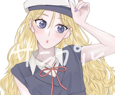 かわいい女の子イラストを提供します バストアップのアイコンイラストを作成させていただきます イメージ1