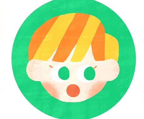 アイコン、似顔絵イラスト描きます オリジナルのSNSアイコン等に使いやすい顔のイラスト！！ イメージ2