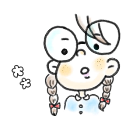 柔らかいラフなタッチの絵を描きます 幼児教室での採点に添えるイラストが子供たちに好評でした イメージ2