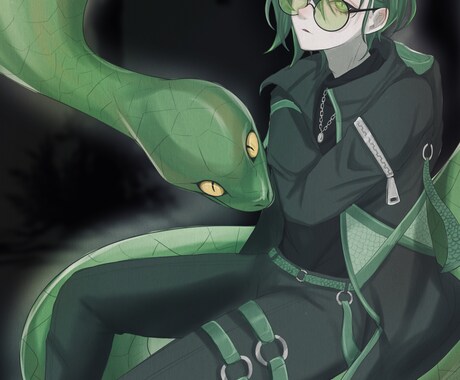 雰囲気を合わせたイラストを制作いたします 厚塗りからアニメ塗りまで好みのイラストを制作します！ イメージ2