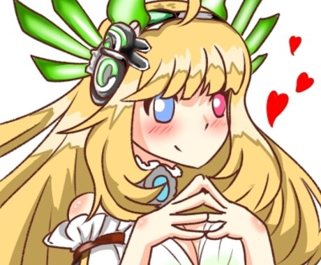 SNS用アイコン描きます あなたの笑顔のためのイラストを イメージ1