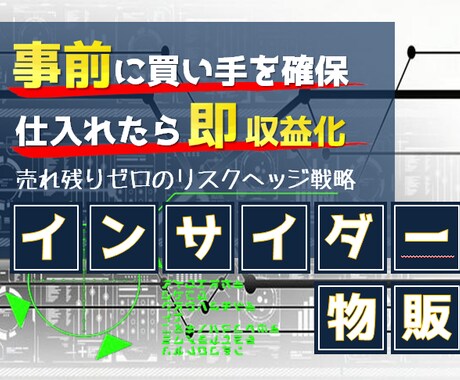 買い手も売値も事前に確保する“セコい”物販教えます 仕入れ完了でほぼ完結する“売れ残りゼロ”の抜け穴ビジネス イメージ1