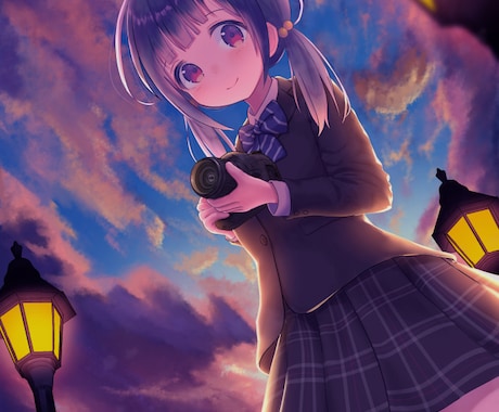 美少女イラスト（アイコン、ヘッダー）承ります pixivランカーがイラスト制作いたします イメージ2