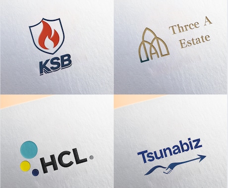 修正無制限で会社の印象を彩るシンプルロゴを作ります │著作権譲渡│修正無制限│AIデータ込み│名刺デザインも可 イメージ2