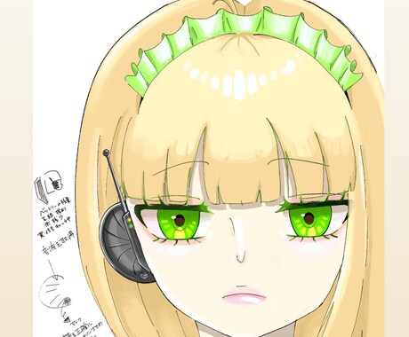 サイバー・近未来特化　キャラデザイン制作します サイバー・近未来・メカ特化のキャラクターデザイン イメージ1