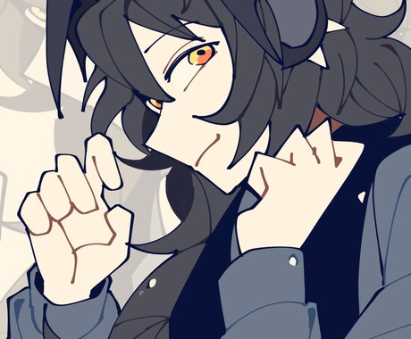 かわいいSNSアイコンを描きます オリキャラ・創作キャラ対応可能！ イメージ1