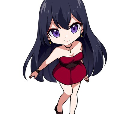 デフォルメのキャラクターーを描きます あなたの好みのSD・ミニキャラを作成します イメージ2