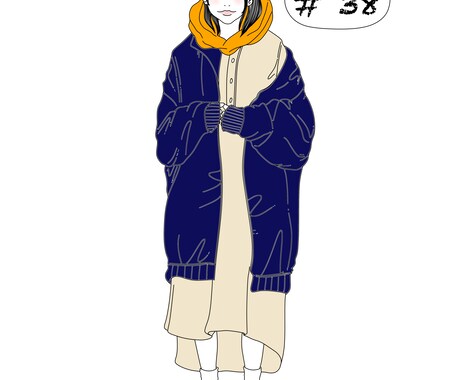 お洒落なファッションイラストお描きします お洒落なファッションイラストをお描きします！ イメージ2