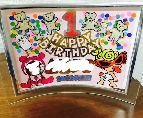 誕生日や記念日用の写真立てを折り紙などで作ります あまりお金を使いたくない時やもう一つのプレゼントの為に！ イメージ1