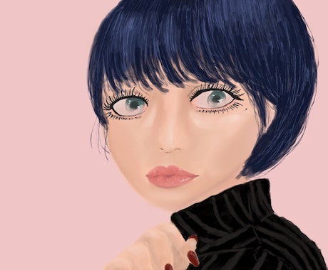 綺麗・クールビューティーな女の子イラスト描きます あなただけのオリジナルイラストを描きます！ イメージ2