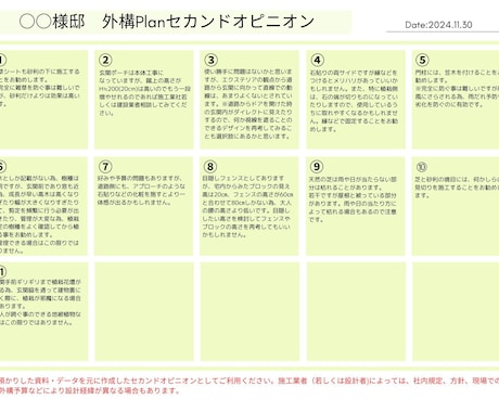 外構図のチェックします 違った視点からの意見が聞きたい。 イメージ2