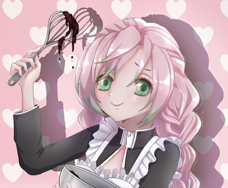 アニメ風アイコン画像描きます あなただけのアニメ風アイコン画像でSNSを華やかに！ イメージ2
