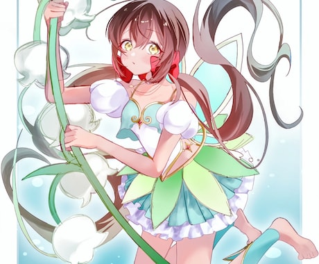 歌ってみた･立ち絵･1枚絵描きます 喜怒哀楽色んなかわいい女の子お描きします♡ イメージ2