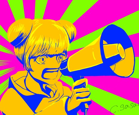 1枚絵を製作します シンプルでオシャレな1枚絵です！ イメージ2