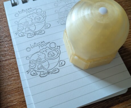 お気に入りの言葉を世界に一つのハンコにします 学校の先生の採点用スタンプや、言葉を実用的な形で残したい人へ イメージ2