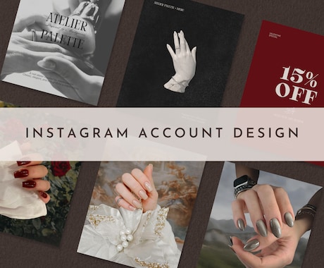 Instagramアカウントをデザインします 【スタンダードプラン】 統一設計 ＋６投稿デザイン イメージ1