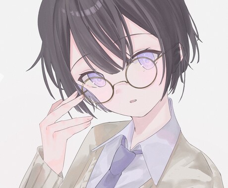 高クオイラストを早く安く描かせて頂きます 一枚絵ならなんでも！アイコン、サムネ等…女の子が得意です！ イメージ2