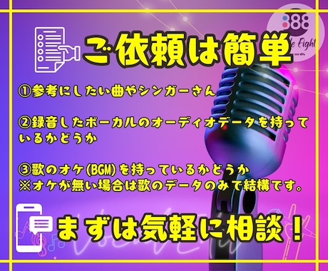 ボーカル(歌)のピッチやタイミングを修正します 曲のクオリティをプロ品質にして配信したい方はご利用ください！ イメージ2