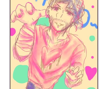 SNSに使えるアイコン等描きます 最短即日！多彩な雰囲気からあなただけのイラストを作成します♪ イメージ1