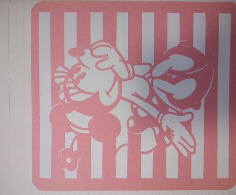 切り絵！インテリアにも贈り物にもなります インテリアやウェルカムボード、贈り物の包装など。 イメージ2