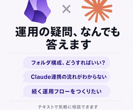 Obsidian運用をテキストで相談に乗ります 使い方に迷ったらここで聞いてください イメージ1