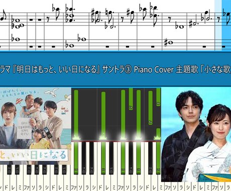 耳コピ¥1,500〜承りますます オリジナル、ライブ音源も採譜可能 イメージ2
