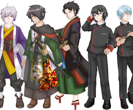 貴方だけの代理キャラクター、お作りします 使用用途は？(配信、TRPG、ボイスドラマ等……) イメージ2