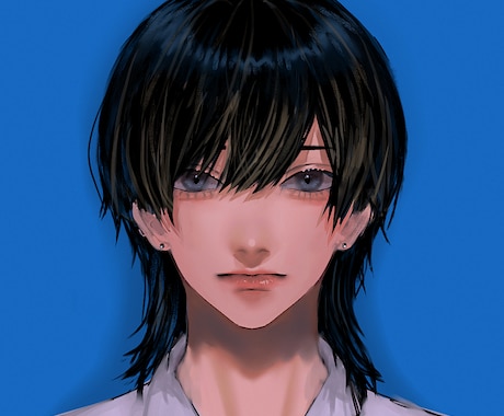 証明写真風アイコン描きます イメージ1