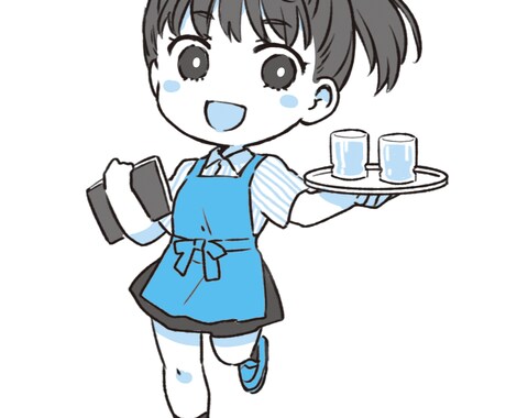 商用利用込！紙媒体向け1～2色イラストお描きします 書籍やチラシに活躍するカットをすぐ使える状態でお届けします！ イメージ2