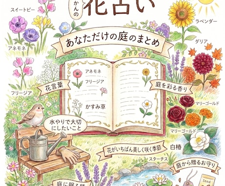 あなたをお花に例えて占います あなたの魅力と心のリズムを、一輪の花にたとえて占います。 イメージ1