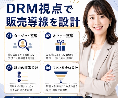 UTAGEを入れたのに売れない導線を改善します DRM視点で販売導線を改善、売れない導線を7日で整えます イメージ2