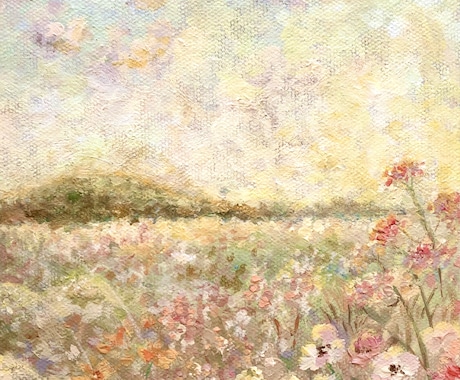 ふんわり優しい風景画制作いたします ～　インテリアや贈り物に最適な風景アート　～ イメージ2