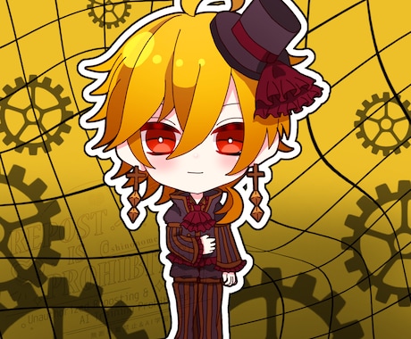 最短で即日納品！デフォルメキャライラスト描きます SNSアイコン使用やグッズ用にオススメ！ イメージ2