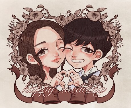 即納可能！似顔絵描きます 最短当日で似顔絵を描きます！リアルだけど柔らかい画風が得意 イメージ1