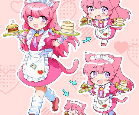 デフォルメキャラ描きます 絵寄せもできるのでお気軽にご相談ください！ イメージ2
