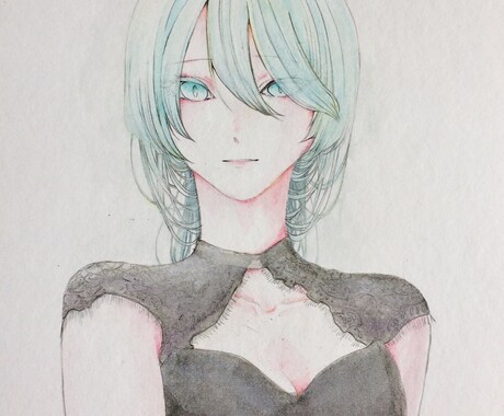 色紙にイラストを描きます イメージ1