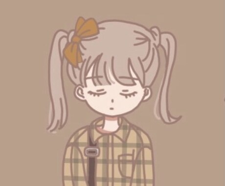 かわいい女の子のイラストを描きます イメージ1