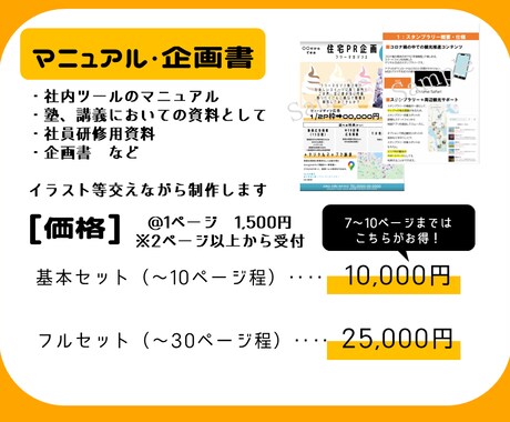 デザイン性有の企画書/資料等制作します ニーズに合わせた各種デザインのご相談受け付けます！ イメージ2